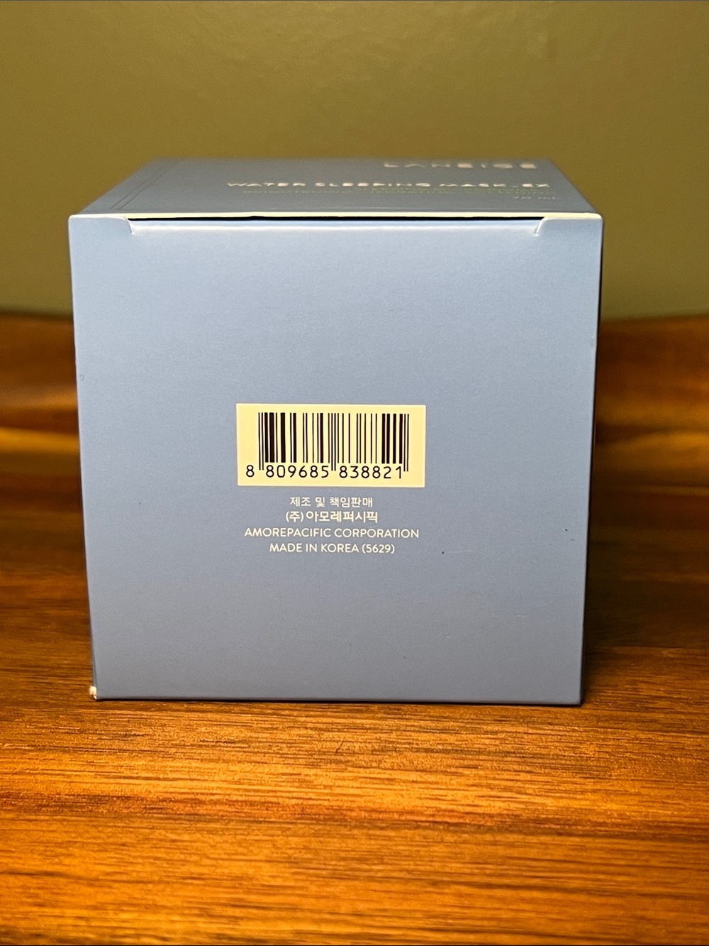 LANEIGE Blue Water Sleeping Mask_EX - Hydrating Overnight Gel Mask - Picture 5 of 5